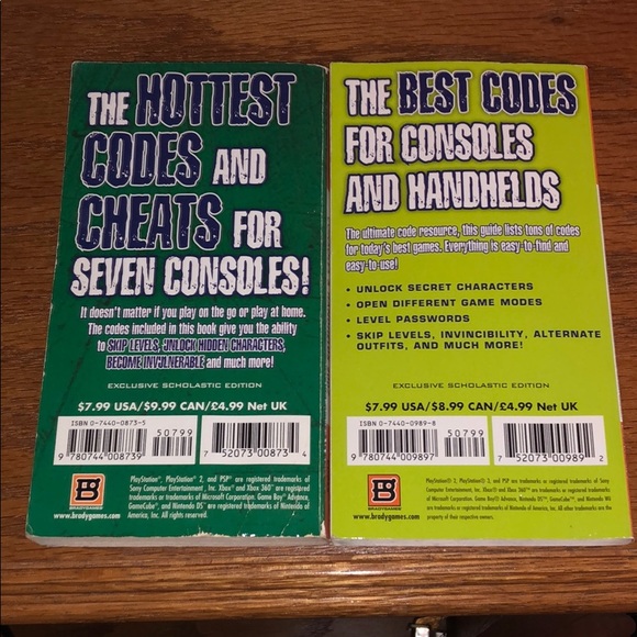 2007 & 2008 Video Game Secret Codes Books - Picture 2 of 2